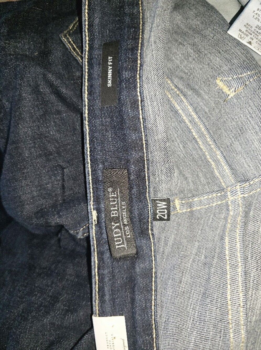 Judy Blue Dark Indigo Skinny Jeans - Picture 4 of 8